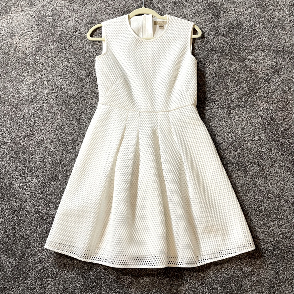 Burberry London Eyelet mini dress